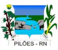 Official seal of Pilões, Rio Grande do Norte