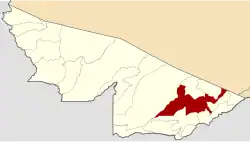 Location of Rio Branco in the State of Acre