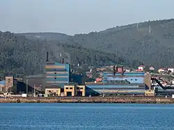 Ferromanganese plant in Puerto de Brens, La Coruña, Spain