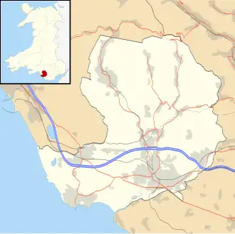 Bridgend is located in Bridgend