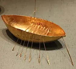 Gold boat