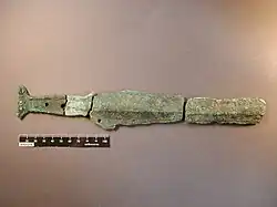 Bronze Age sword from St Erth hoard
