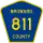 County Road 811 marker