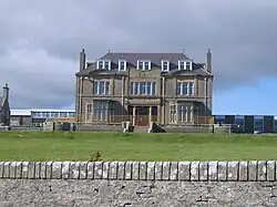 Twageos Road And Midgarth Crescent, Bruce Hostel, With Terraces, Boundary Walls, Entrance Arch, Gates, And Gatepiers