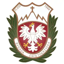 Holy Cross Mountains Brigade of ONR emblem