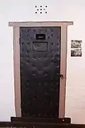 Cell door in the jail.