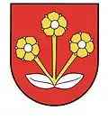 Coat of arms of Budča