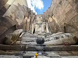 Phra Achana Buddha Statue in Wat Si Chum, Sukhothai Historical Park