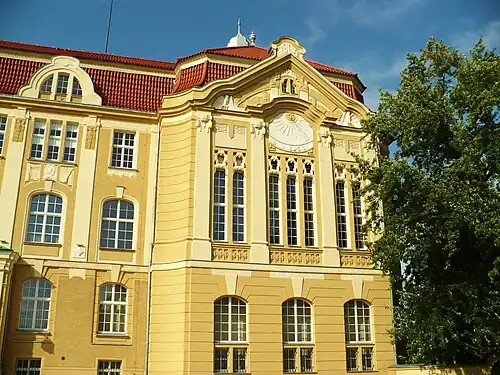 Right avant-corps