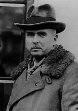 Photograph of Charles Edward's upper body in civilian clothing