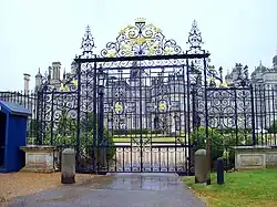 North Forecourt Area Railings and Gates at Burghley House