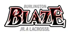 Burlington Blaze Jr A team logo