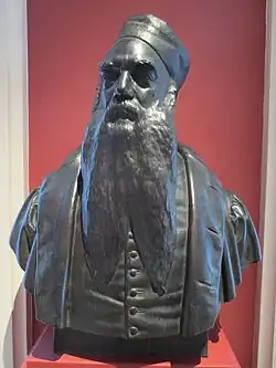 Bronze bust of François Rude by his nephew the sculptor Paul Cabet in the musée des beaux-arts de Dijon.