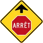 Stop ahead
