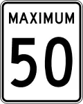 Maximum speed (50&nbsp;km/h)