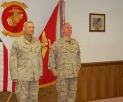 General John M. Paxton Jr. and CAPT Joseph Cosentino Jr., Nurse Corps, USN