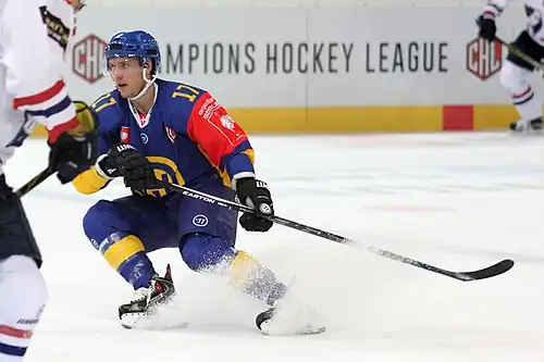 CHL, HC Davos vs. IFK Helsinki, 6th October 2015 26.JPG