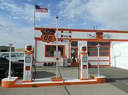 Classic Phillips 66 Gas Station in Steptoe, Washington