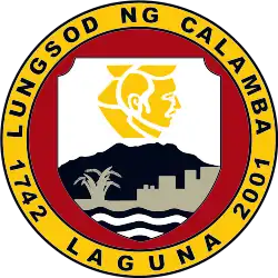 Official Calamba city seal