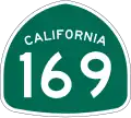 State Route 169 marker