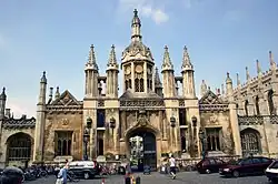 King's College, screens and entrance gateway on King's Parade