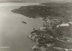 Aerial view, ca. 1937