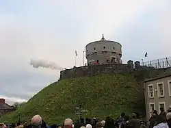 Cannon fire at Millmount