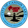 Official seal of Canyon Lake
