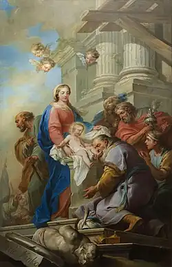 "Adoration of the Magi" by Carle Van Loo (1739)