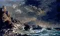 “Storm off Rocky Coast”, 1757