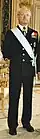 Carl XVI Gustaf with current sleeve insignia for an admiral (2003–present)
