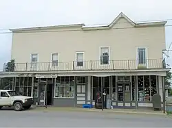 Turtlepoint post office and Carlsons' Store in Annin Township