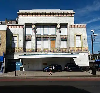 Mixed with Art Deco - Carlton Cinema, Essex Road, Islington, London, by George Coles, 1930[29]