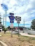PR-153 south at PR-546 intersection in Coamo
