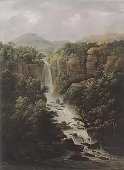 Cascades of the Papal Palacein the vicinity of Rome[4] (1818)
