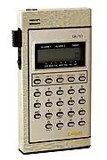 QL-10 Pocket calculator with a built in cigarette lighter