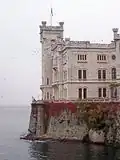 The Miramare Castle in Trieste