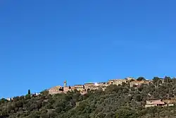 View of Castelnuovo dell'Abate