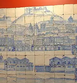 Azulejos of the Lisbon Cathedral, ca. 1755.[31]