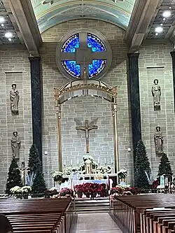 View up the nave toward the chancel