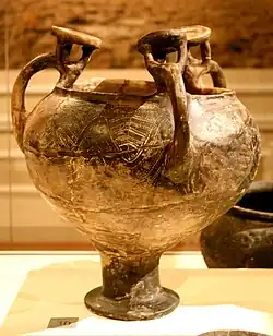 Pottery found in Gabala Castle, Azerbaijan National Art Museum