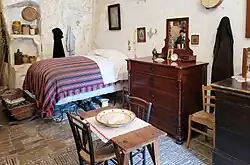 Interior of a cave house