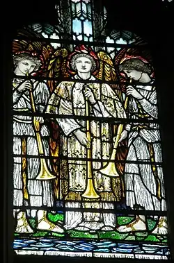 Centre light Baldwin Memorial Window in Worcester Cathedral