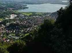 Cesana Brianza and Lake of Pusiano