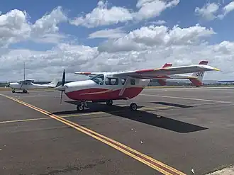 Cessna 337 operated by Agair Aerial Fire Fighting Solutions at YLTV
