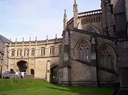 The Chain Gate with approach staircase
