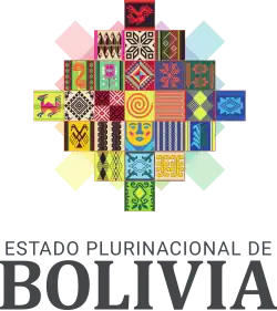 The Chakana cross, logo of the Plurinational State of Bolivia