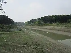 Chandana River at Pangsha.