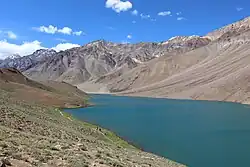 Footpath around the lake, Jul 2017