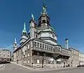 Exterior view of Notre-Dame-de-Bon-Secours Chapel, Old Port side, Montreal, Quebec